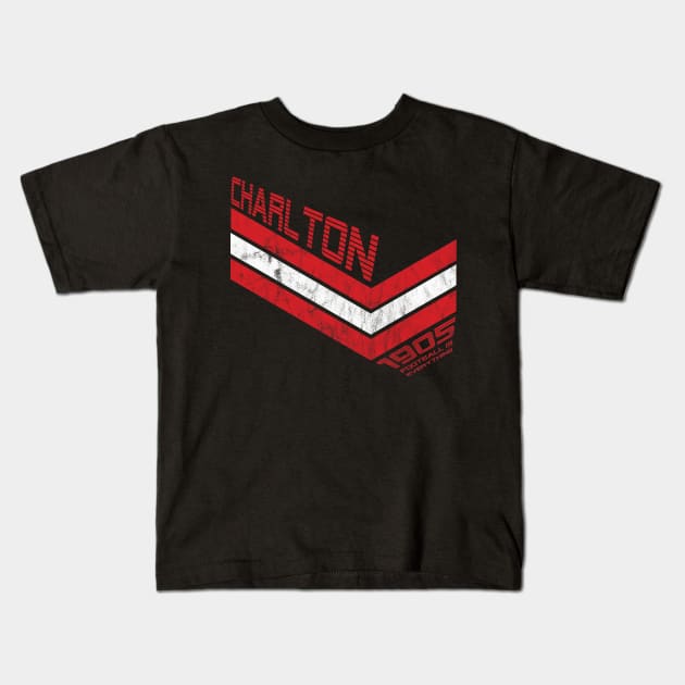 Football Is Everything - Charlton Athletic F.C. 80s Retro Kids T-Shirt by FOOTBALL IS EVERYTHING